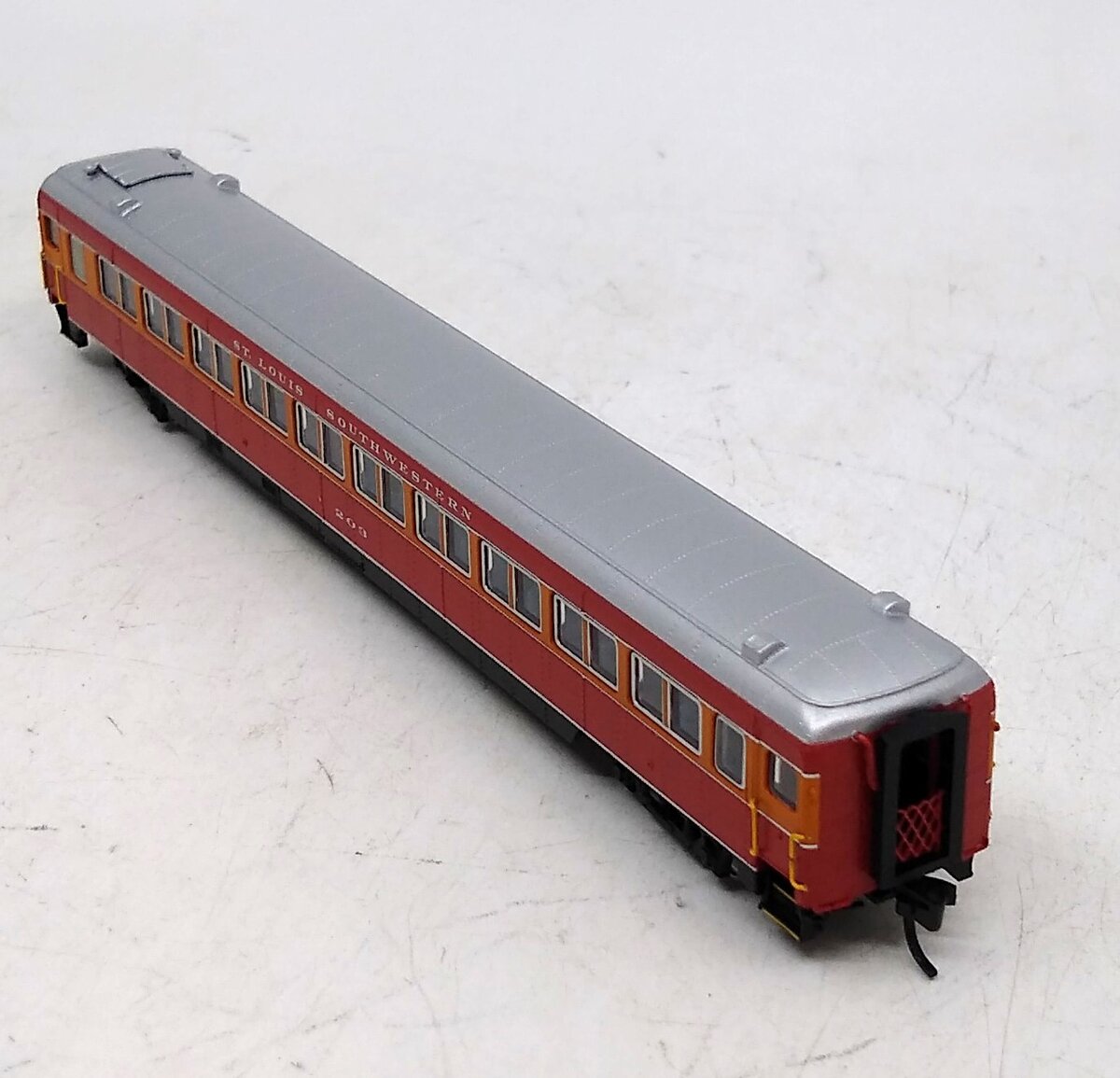 Rapido Trains 509121 N SSW Cotton Belt Osgood-Bradley Lightweight Coach #203