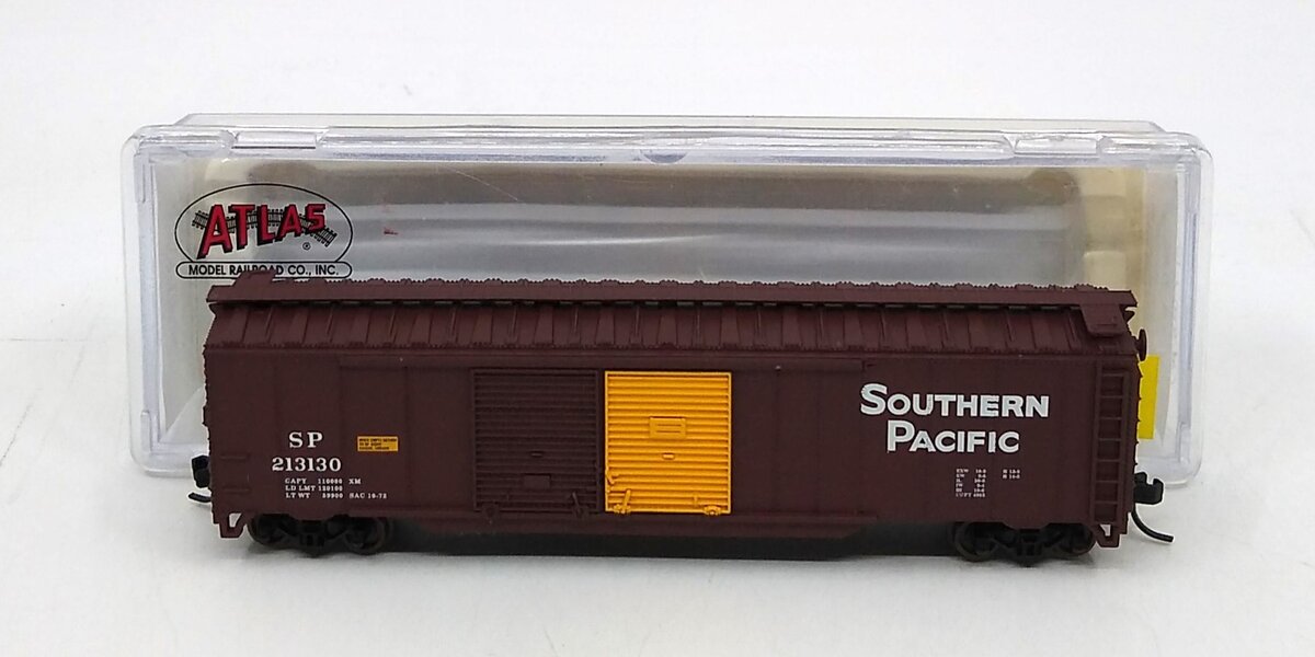 Atlas 36253 N Scale SP 50' Double Door Boxcar #213130