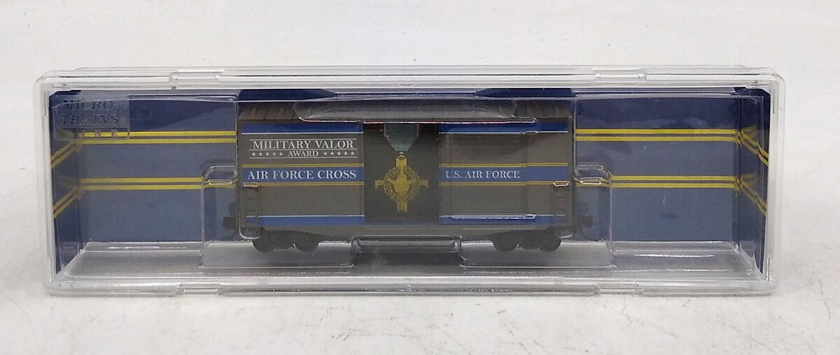 Micro-Trains 10100772 N US Air Force Cross 40' Hy-Cube Box Car – Trainz