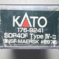 Kato 176-9241 N BNSF Maersk EMD SDP40F Type IVb Diesel Locomotive #6976 EX/Box