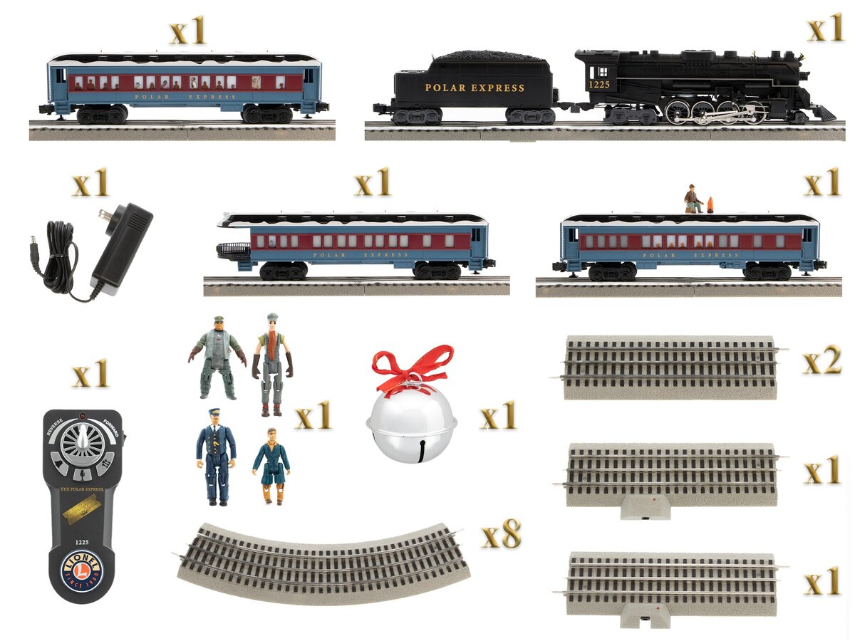 Lionel polar shop express train accessories