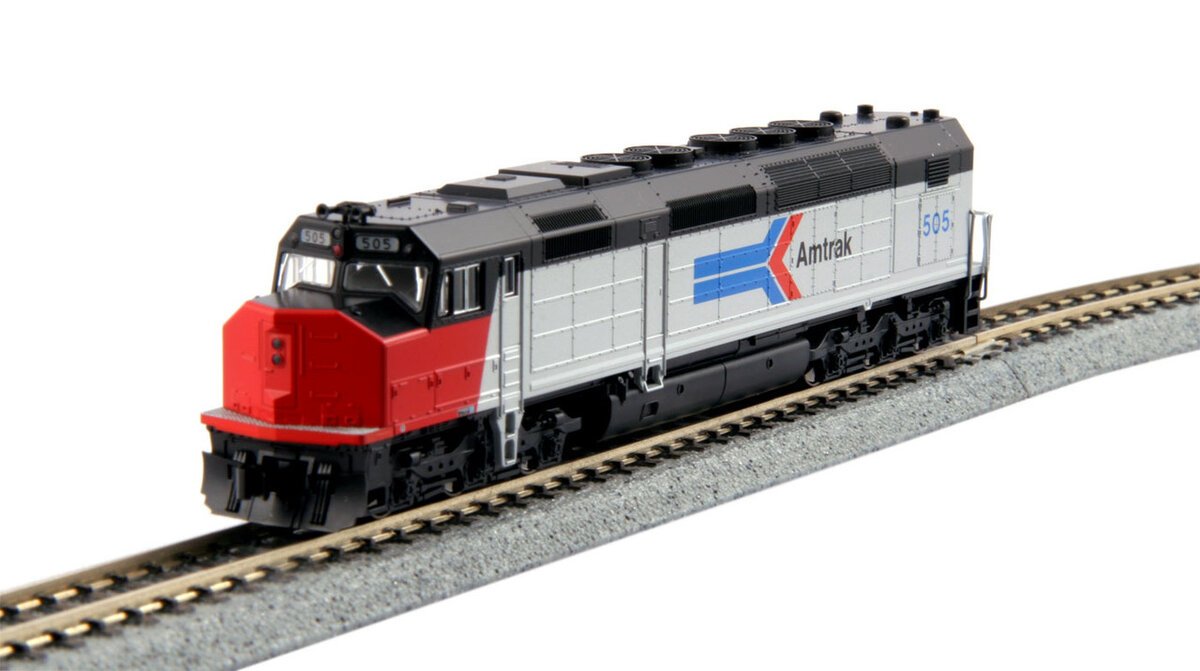 Kato 176-9202-LS N Amtrak EMD SDP40F Diesel Locomotive #505 with ESU LokSound