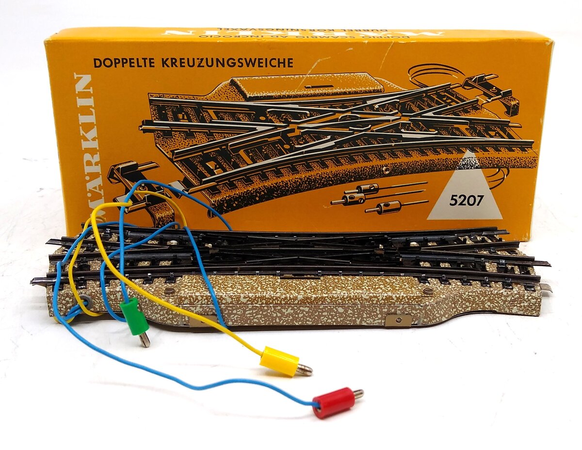 Marklin 5207 HO M Track Scale Double-Slip Switch Turnout