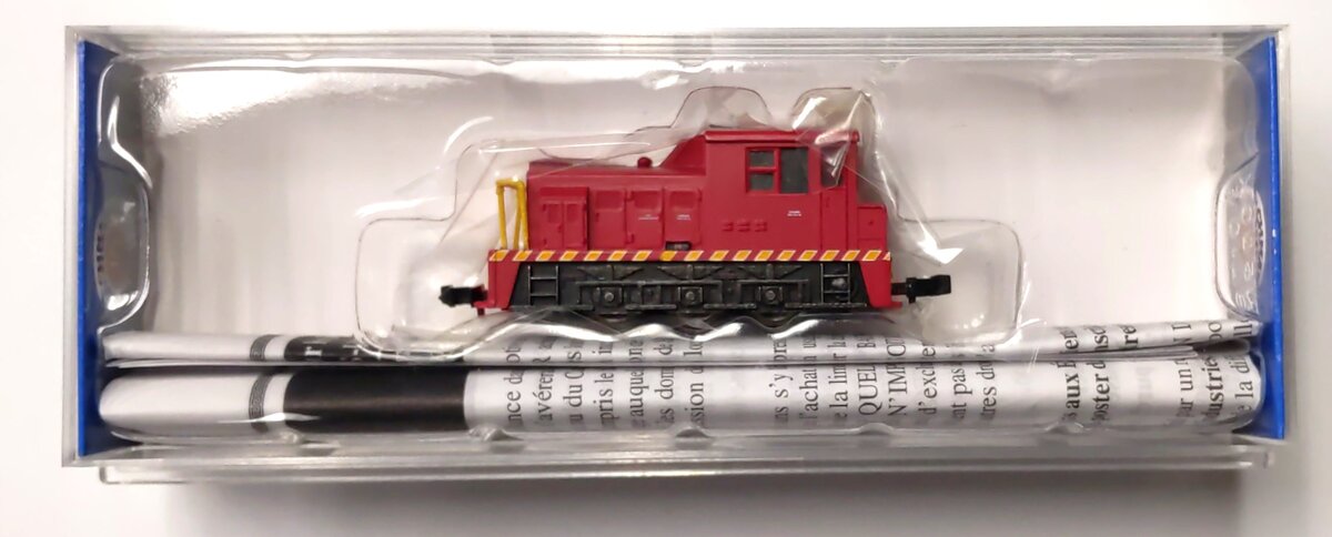 Bachmann 60090 N Painted & Unlettered Plymouth MDT Switcher Diesel Locomotive