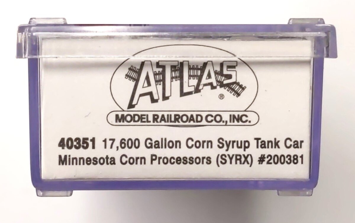 Atlas 40351 N Scale Minnesota Corn 17,600 Gallon Tank Car #200381