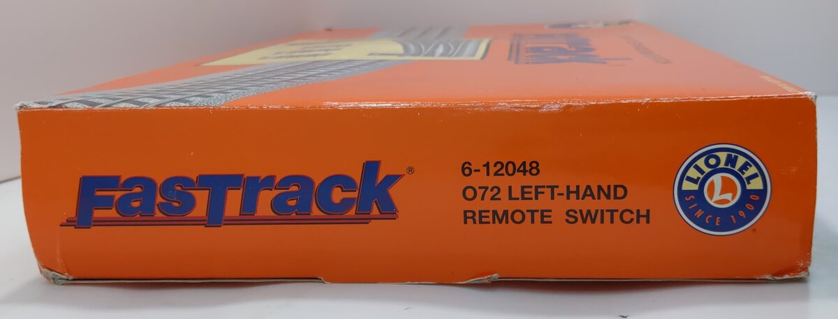 Lionel 6-12048 O72 Left Hand Remote-Control FasTrack Switch Turnout