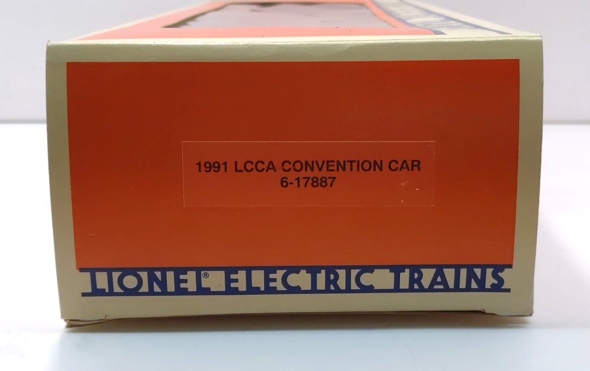 Lionel 6-17887 O Gauge LCCA Conrail Flatcar w/ Armstrong Trailer #17887