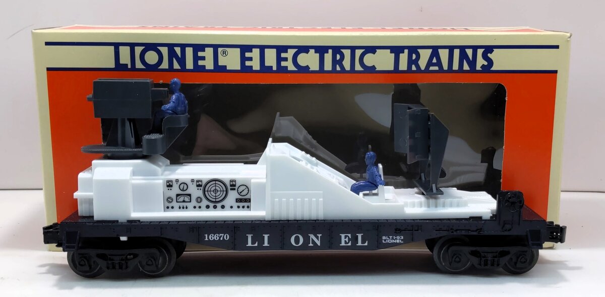 Lionel 6-16670 O Gauge Operating TV Car #16670