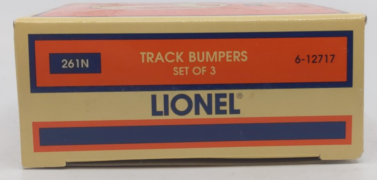 Lionel 6-12717 O Gauge Authentic Track Bumpers (Set of 3)