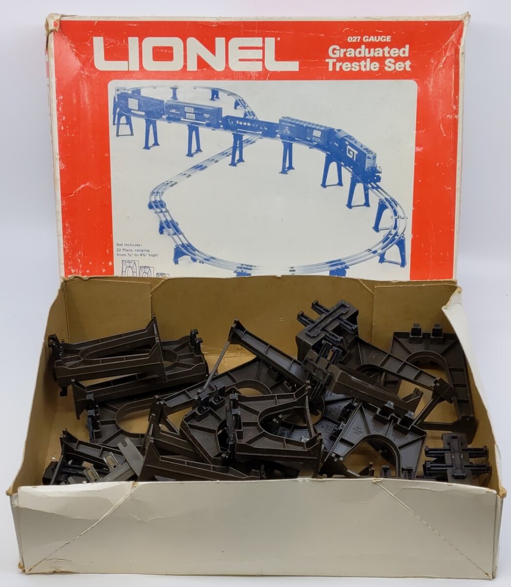 O gauge graduated trestle sale