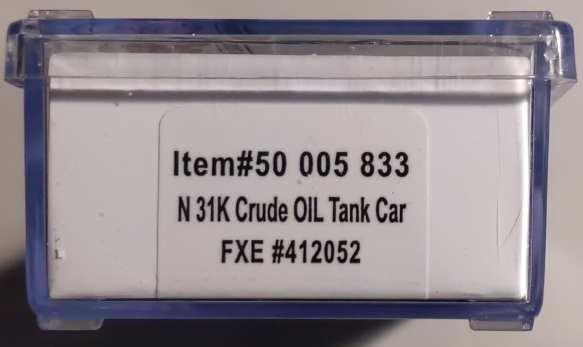 Atlas 50005833 N Scale Ferromex 31,000 Gallon Crude Oil Tank Car #412052