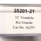 Trainworx Inc 25201-21 N Scale Denver & Rio Grande Western 52' Gondola #56297 EX/Box