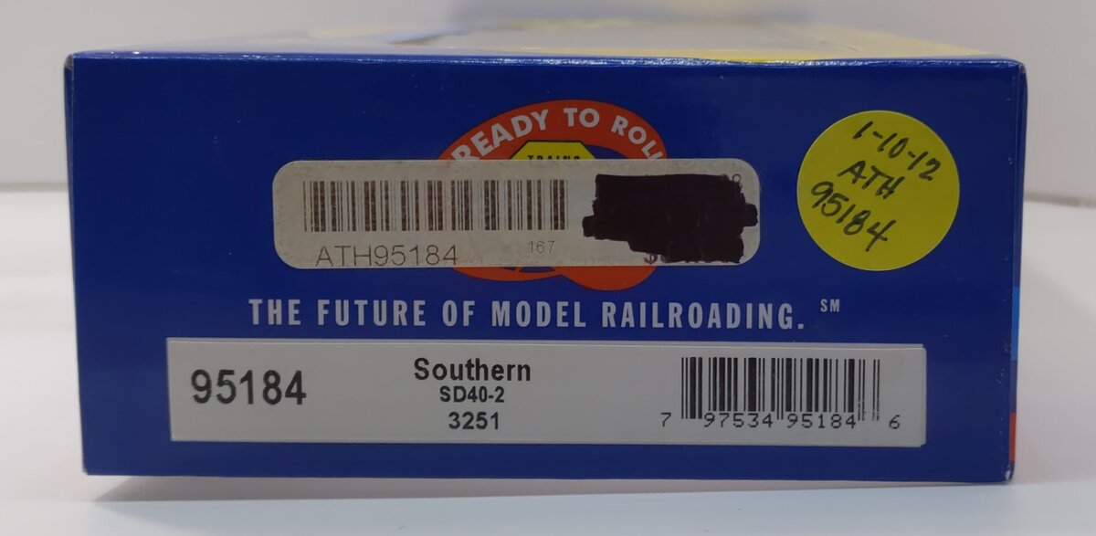 Athearn 95184 HO Southern SD40-2 Diesel Locomotive #3251