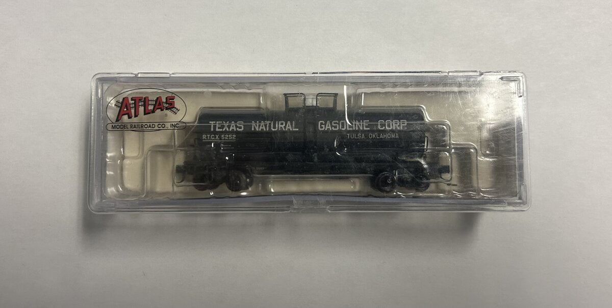 Atlas 43901 N Scale Texas Gas 11,000 Gallon Tankcar #5252