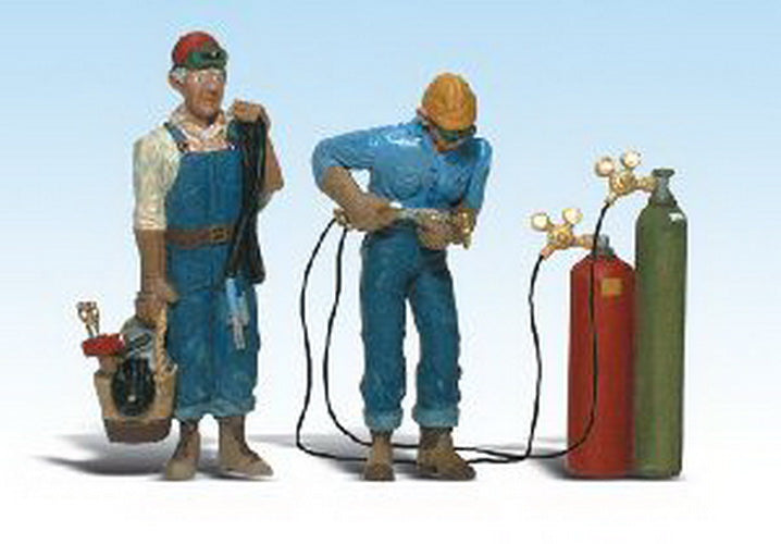 Woodland Scenics A2544 G Scenic Accents Welder Brother Figures