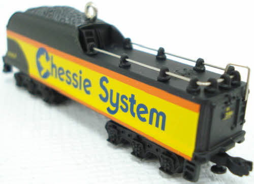 Hallmark QX6285 Tender Lionel Chessie Steam Special Christmas Ornament