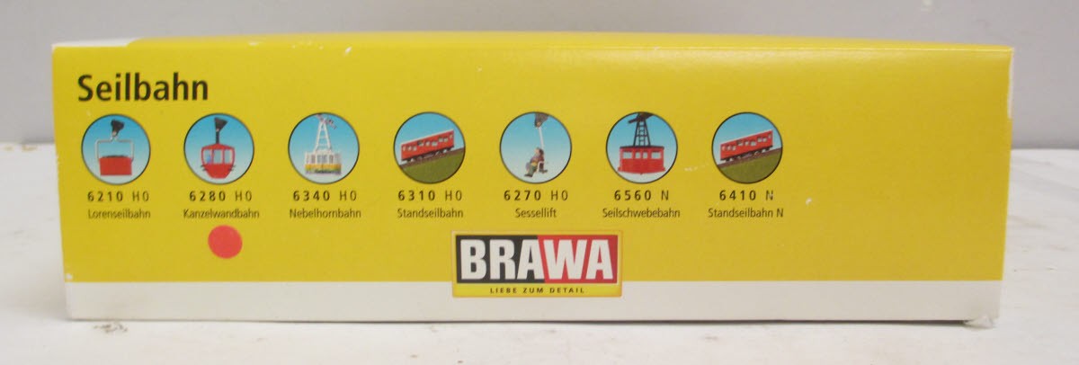 Brawa 6280 HO Kanzelwand Cableway Set Kit – Trainz