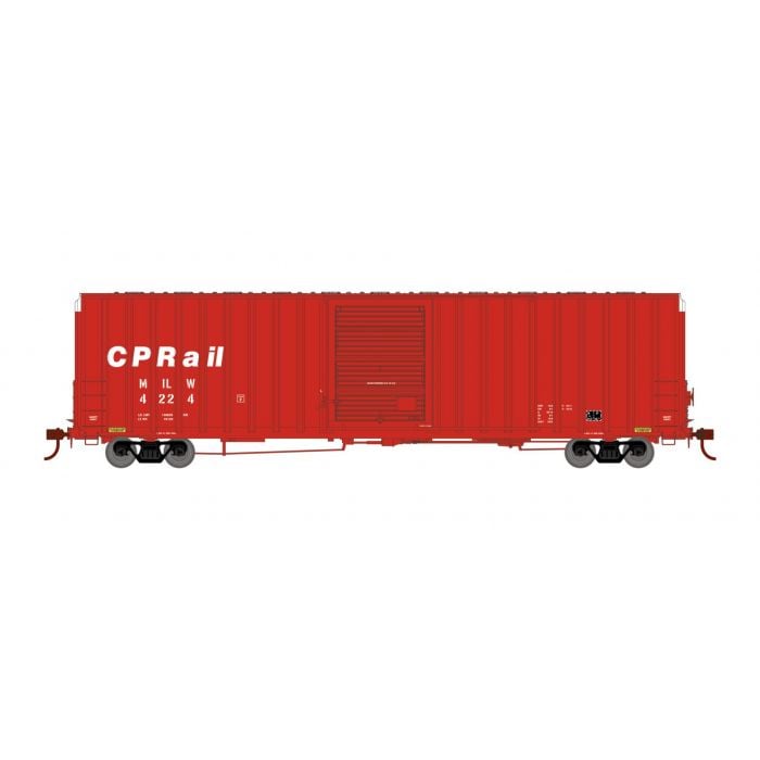 Athearn 16128 HO Milwaukee Road RTR FMC 60' Hi-Cube Ex-Post Boxcar #625