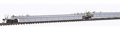 Atlas 20001266 Thrall Triple 53' Well Car Undecorated HO