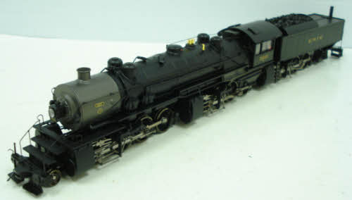 MTH 80-3111-1 Erie HO Scale 2-8-8-8-2 Triplex Steam Loco. w/PS3