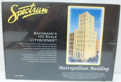 Bachmann 88003 HO Spectrum Metropolitan Building Kit