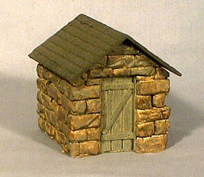 Banta Model Works 6077 O Dynamite Shed Building Kit