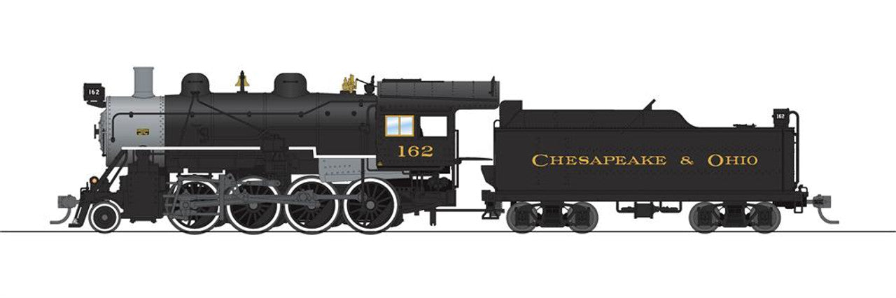 Broadway Limited 7328 HO C&O 2-8-0 Consolidation Steam Locomotive DCC ...