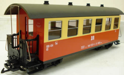 LGB 30730 DR 2nd Class Red & Tan Passenger Car