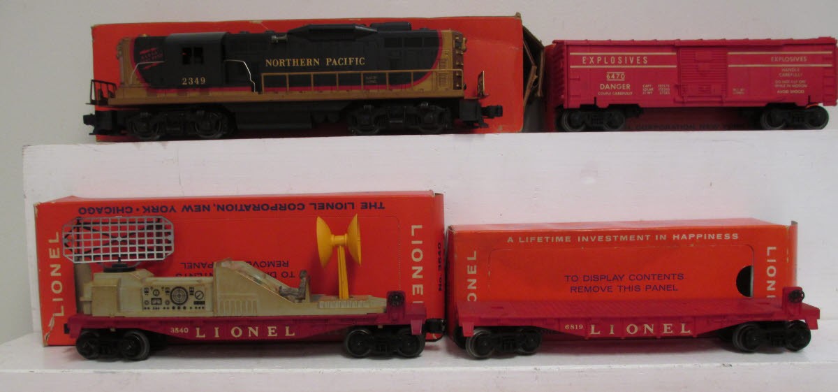 Lionel 2549W O 2349 Mighty Military Vintage Diesel Set #3540,6470,6819,6650,3535