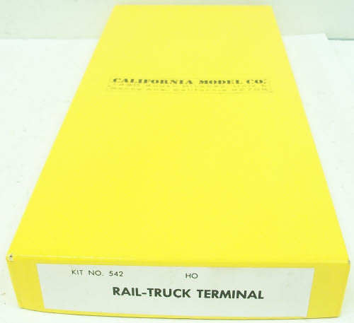 California Model Co 542 HO Modern Rail-Truck Terminal