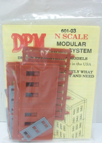 DPM 60103 N Street level Windows (Pack of 3)