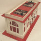 MTH 10-1070 Standard Gauge White and Red Double Passenger Station #116