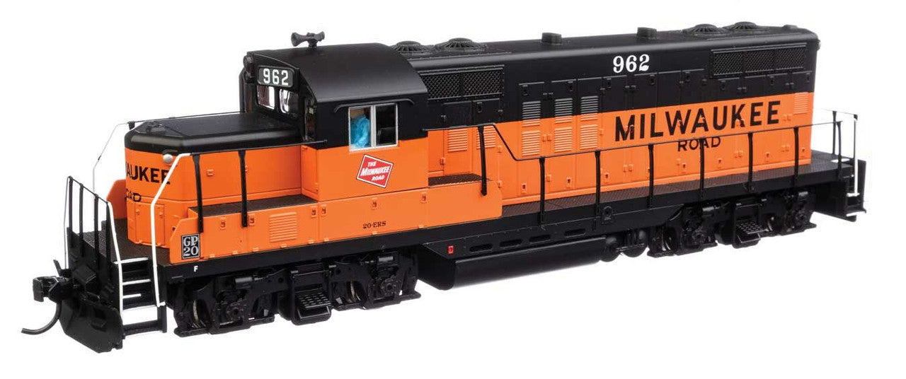 Walthers 910-10440 HO MILW GP9 Phase II Diesel Locomotive w/Chopped Nose #962