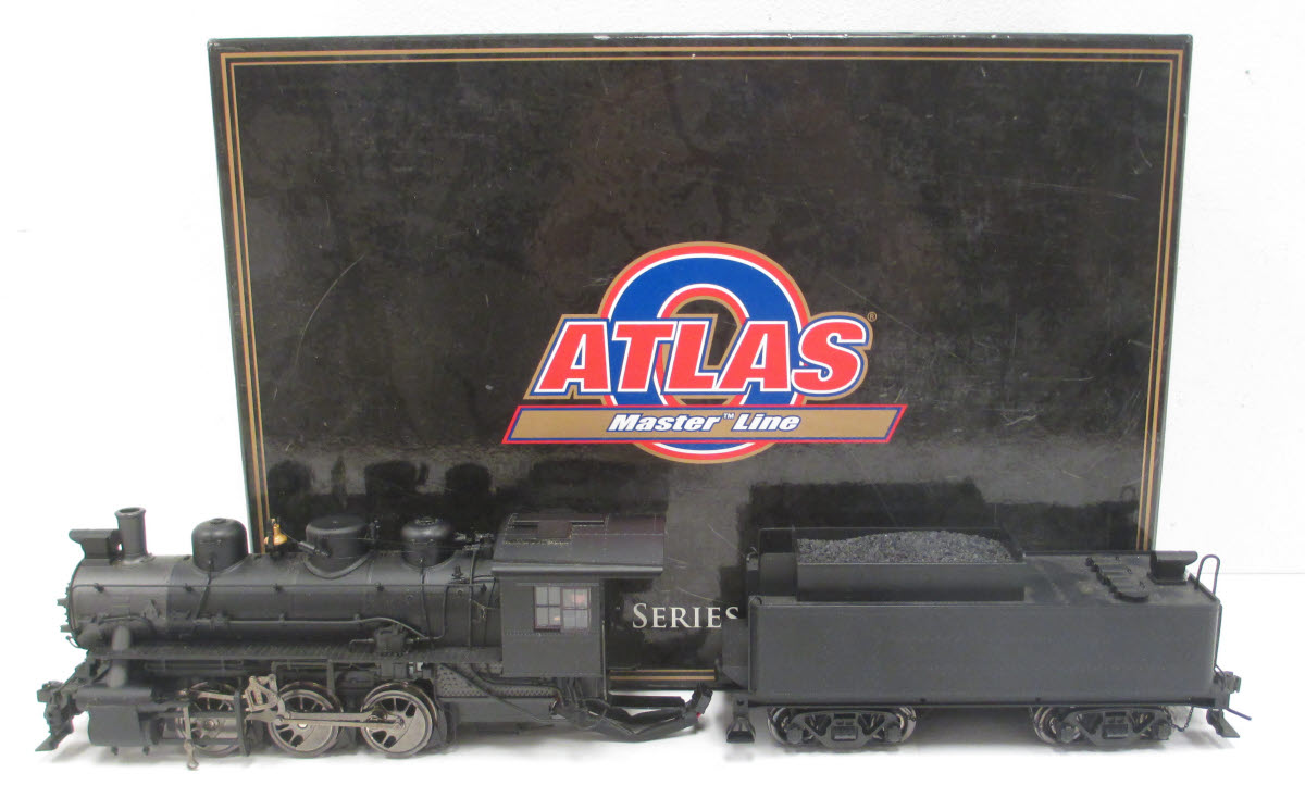 Atlas 2700 Unlettered 0-6-0 Steam Locomotive 2 Rail