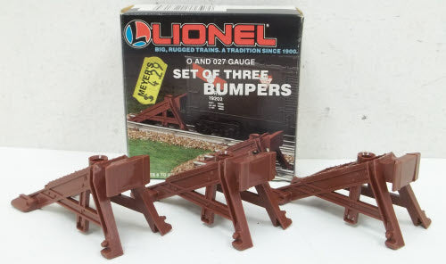 Lionel 6-12717 O Gauge Authentic Track Bumpers (Set of 3)