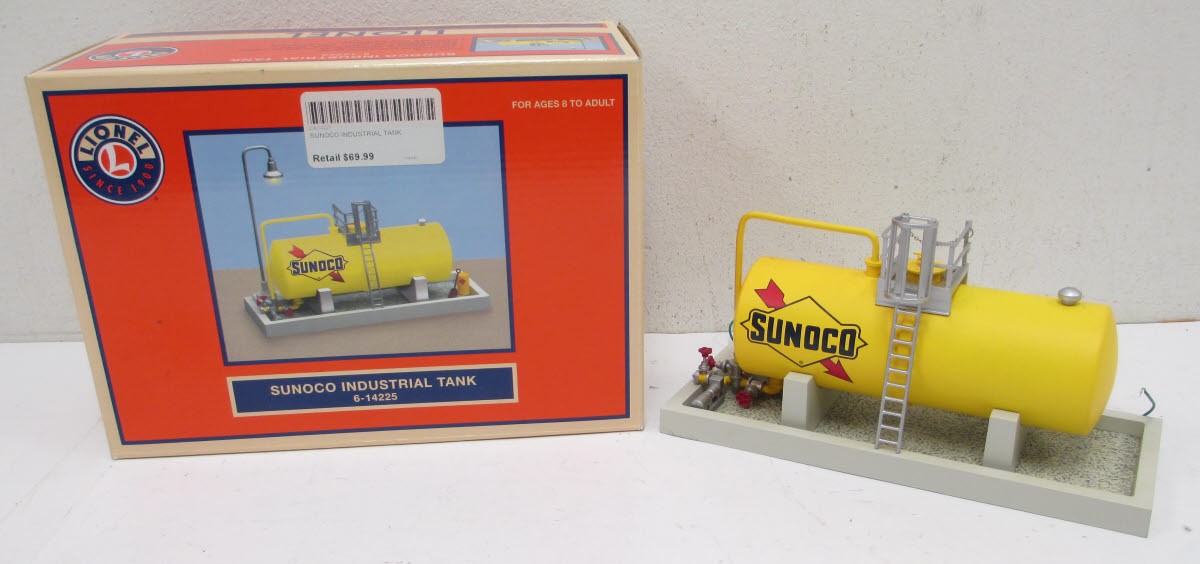 Lionel 6-14225 O Gauge Sunoco Industrial Tank