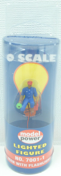 Model Power 7001-1 O Man With Flashlight Lighted Figure