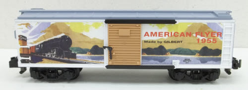 American Flyer 6-48390 S Scale 1955 Catalog Art Boxcar