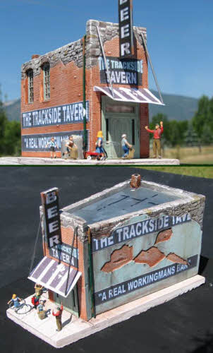 Downtown Deco DD46 O Scale Trackside Tavern Kit