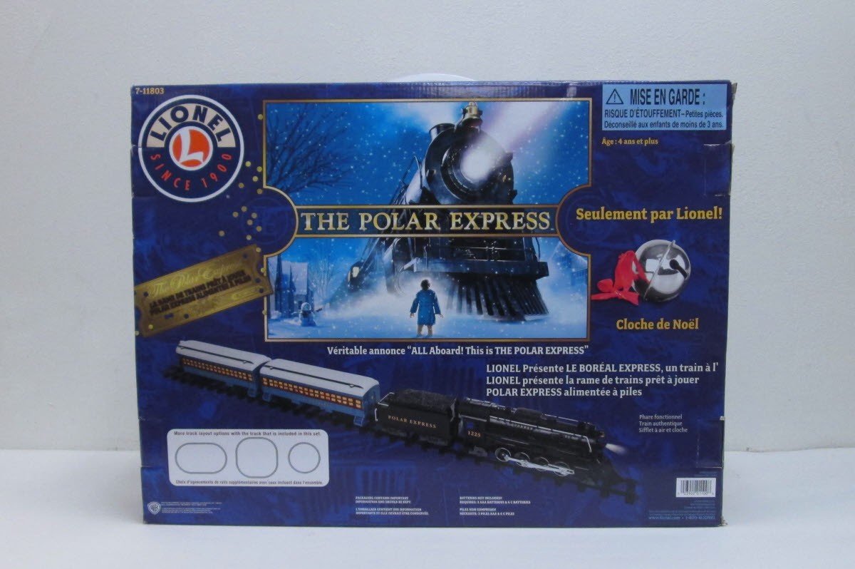 Lionel The Polar Express popular Ready-to-Play Train Set, 7-11803 **BRAND NEW**