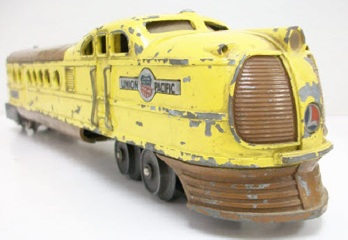 Lionel O Tinplate Union popular Pacific Streamliner FOR PARTS