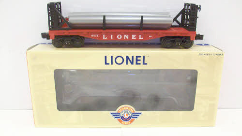 Lionel 6-39435 PWC Flatcar with Pipes #6477