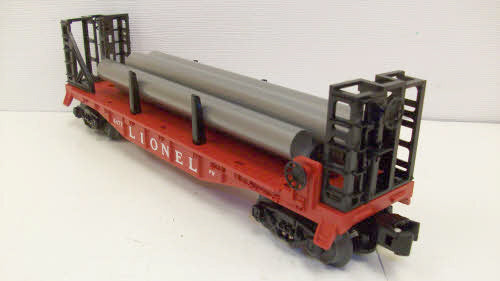 Lionel 6-39435 PWC Flatcar with Pipes #6477