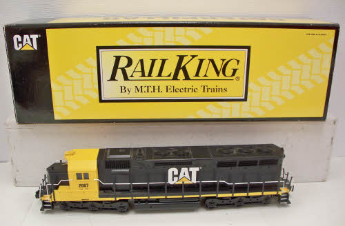 MTH 30-2659-3 O Gauge Caterpillar SD-45 Non-Powered Diesel Engine #2007