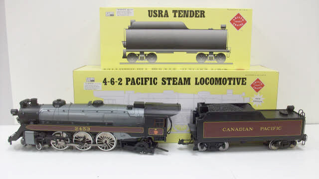 Aristo-Craft 21452 G Canadian Pacific 4-6-2 Steam Locomotive & Tender