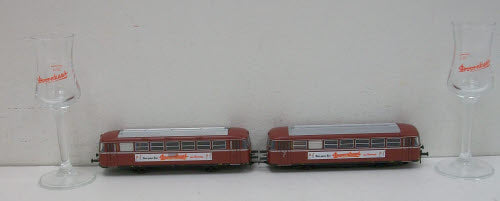 Marklin 39982 HO Scale AutoRail Railbus w/ Control Car