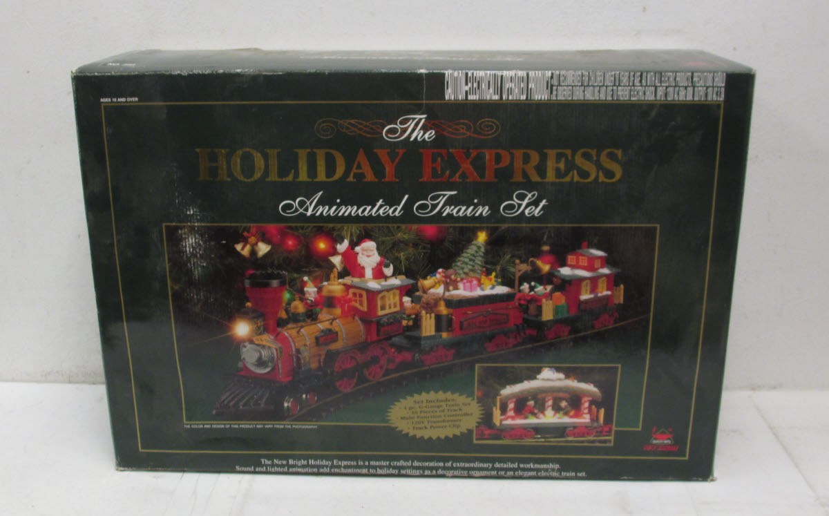 The holiday store express animated train set 384