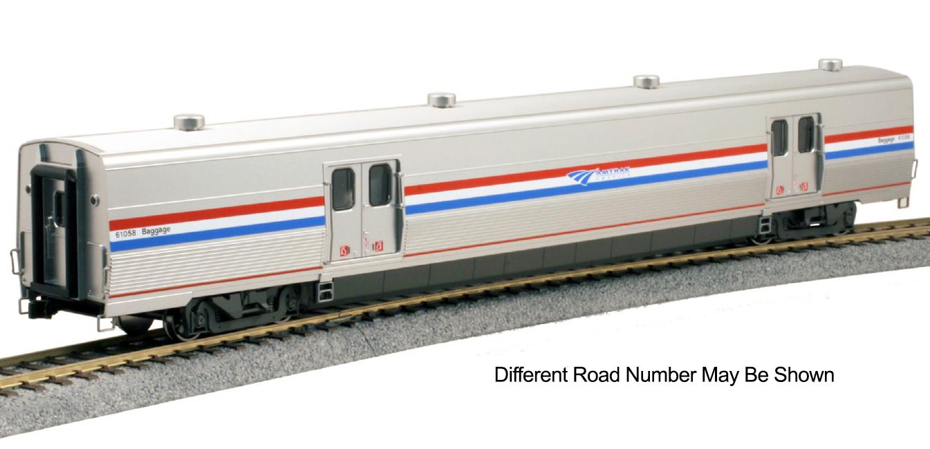 Kato 35-6214 HO Amtrak Phase III Viewliner II Baggage Car #61050 – Trainz