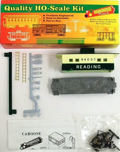 Roundhouse 03577 Reading # 94037 NE Style Caboose Kit