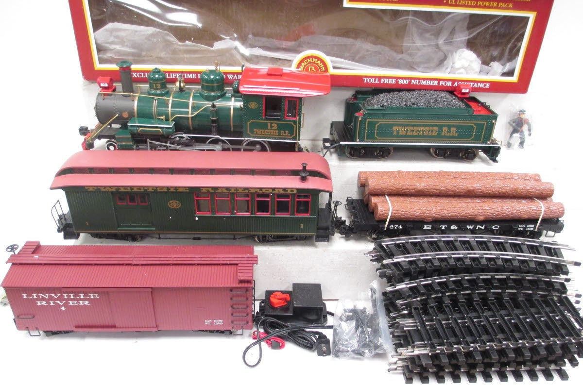 Bachmann 90033 Tweetsie Railroad G Gauge Steam Freight Starter Train Set